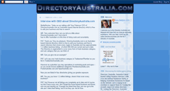 Desktop Screenshot of directoryaustralia.blogspot.com