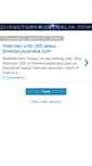 Mobile Screenshot of directoryaustralia.blogspot.com