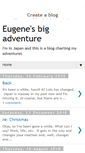 Mobile Screenshot of eugenesbigadventure.blogspot.com