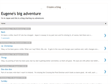 Tablet Screenshot of eugenesbigadventure.blogspot.com