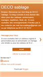 Mobile Screenshot of decosable.blogspot.com