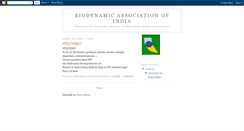 Desktop Screenshot of biodynamicassociationofindia.blogspot.com