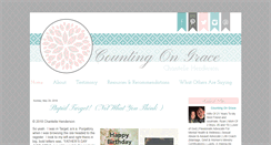 Desktop Screenshot of countingongrace.blogspot.com