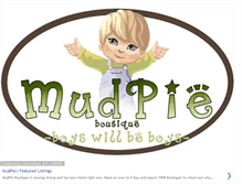 Tablet Screenshot of mudpieboytique.blogspot.com