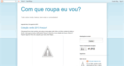 Desktop Screenshot of comqueroupaeuvoutalita.blogspot.com