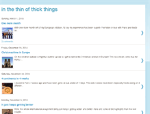 Tablet Screenshot of inthethinofthickthings.blogspot.com