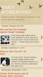 Mobile Screenshot of dailyscoreboardpost.blogspot.com