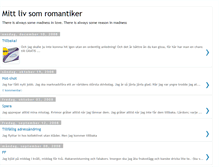 Tablet Screenshot of mittlivsomromantiker.blogspot.com