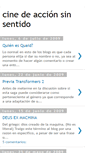 Mobile Screenshot of cinedeaccionsinsentido.blogspot.com