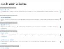 Tablet Screenshot of cinedeaccionsinsentido.blogspot.com