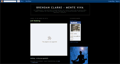 Desktop Screenshot of brendanclarkementeviva.blogspot.com