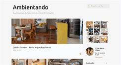 Desktop Screenshot of ambientandointeriores.blogspot.com