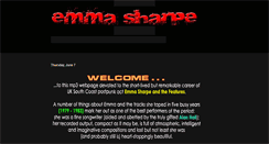 Desktop Screenshot of emmasharpe.blogspot.com