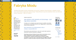 Desktop Screenshot of fabrykamiodu.blogspot.com