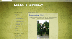 Desktop Screenshot of keithandbeverly.blogspot.com