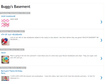 Tablet Screenshot of buggysbasement.blogspot.com