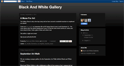 Desktop Screenshot of blackandwhitegallerys.blogspot.com