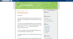 Desktop Screenshot of cliffgardner.blogspot.com