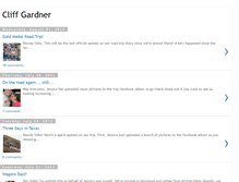 Tablet Screenshot of cliffgardner.blogspot.com