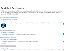 Tablet Screenshot of ek-khiladi-ek-haseena.blogspot.com