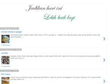 Tablet Screenshot of jadikanhariinilebihbaiklagi.blogspot.com