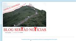 Desktop Screenshot of blogsertaonoticias.blogspot.com