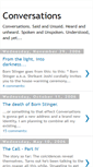 Mobile Screenshot of conversationist.blogspot.com