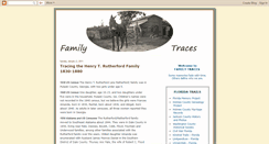 Desktop Screenshot of familytraces.blogspot.com