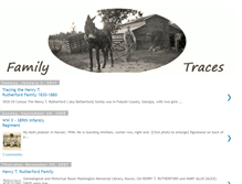 Tablet Screenshot of familytraces.blogspot.com