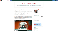 Desktop Screenshot of malapopulisms.blogspot.com