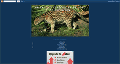 Desktop Screenshot of fauna-animales.blogspot.com