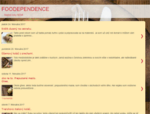 Tablet Screenshot of foodependence.blogspot.com