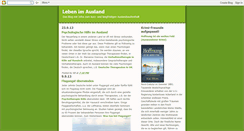 Desktop Screenshot of leben-im-ausland.blogspot.com