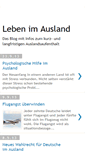 Mobile Screenshot of leben-im-ausland.blogspot.com