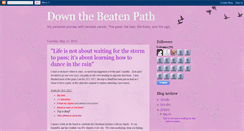 Desktop Screenshot of downthebeatenpath-jenn.blogspot.com