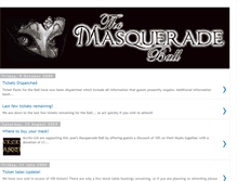 Tablet Screenshot of masqball.blogspot.com