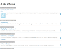 Tablet Screenshot of amixofscrap.blogspot.com
