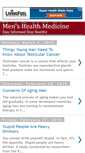 Mobile Screenshot of menshealthmedicine.blogspot.com