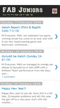 Mobile Screenshot of fabjuniors.blogspot.com