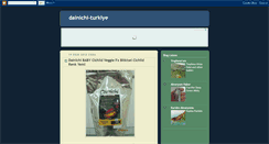 Desktop Screenshot of dainichi-turkiye.blogspot.com