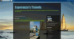 Desktop Screenshot of esperanzastravels.blogspot.com