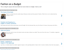Tablet Screenshot of fashionblogcommclass.blogspot.com