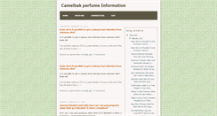 Desktop Screenshot of camelbaperfuinformatio.blogspot.com