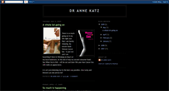 Desktop Screenshot of drannekatz.blogspot.com