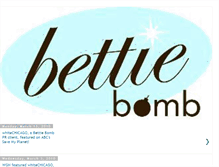 Tablet Screenshot of bettiebomb.blogspot.com