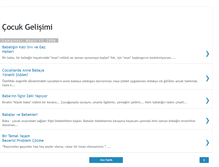 Tablet Screenshot of cocukgelisimi.blogspot.com