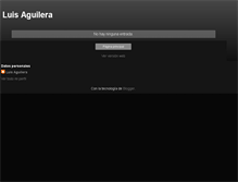 Tablet Screenshot of aguilera13.blogspot.com