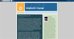 Desktop Screenshot of megtasticvoyage.blogspot.com