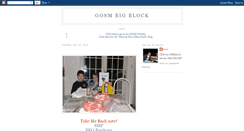 Desktop Screenshot of gosm-bigblock.blogspot.com