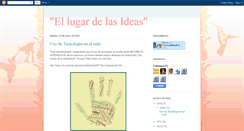Desktop Screenshot of ellugardelasideas-anita.blogspot.com